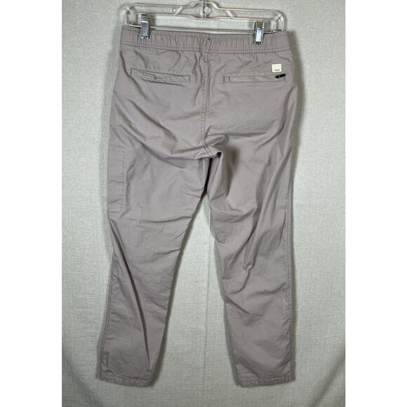 Vuori Ripstop Hiking Pants Women Size Small VW401 Tan Khaki No Drawstring - Picture 2 of 10